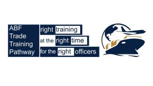 Graphical Image that is the logo for the ABF Trade Training Pathway. Right training at the right time for the right officers 