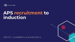 APS recruitment to induction